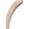 Ekena Millwork 3 1/2"W x 20"D x 28"H Thorton Smooth Knee Brace, Douglas Fir BRC04X20X28THR00SDF - alternate 1